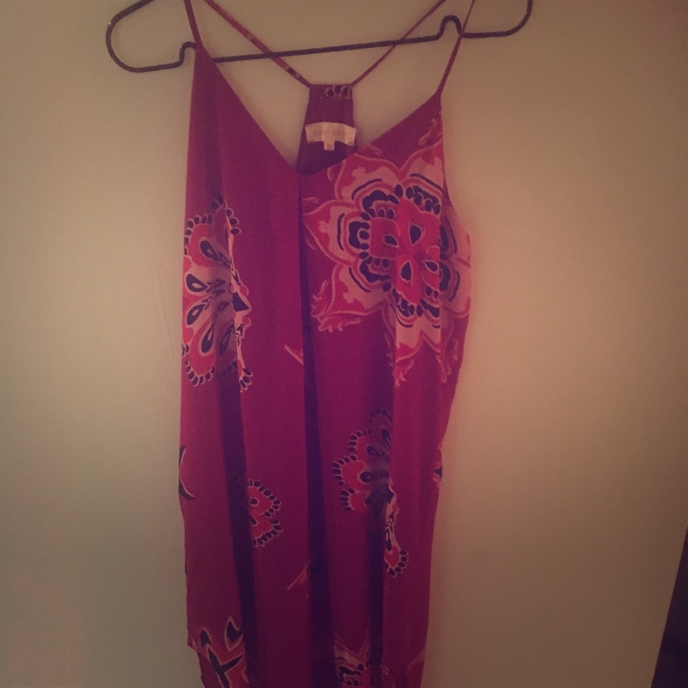 Super sexy handkerchief hem dress